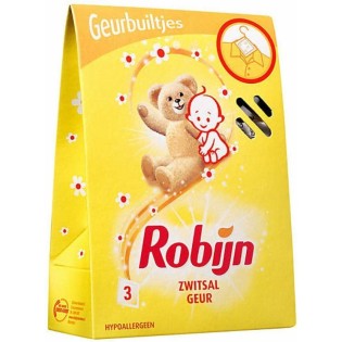 Robijn Geurbuiltjes met Zwitsal Geur  Kast & Lade   3 stuks